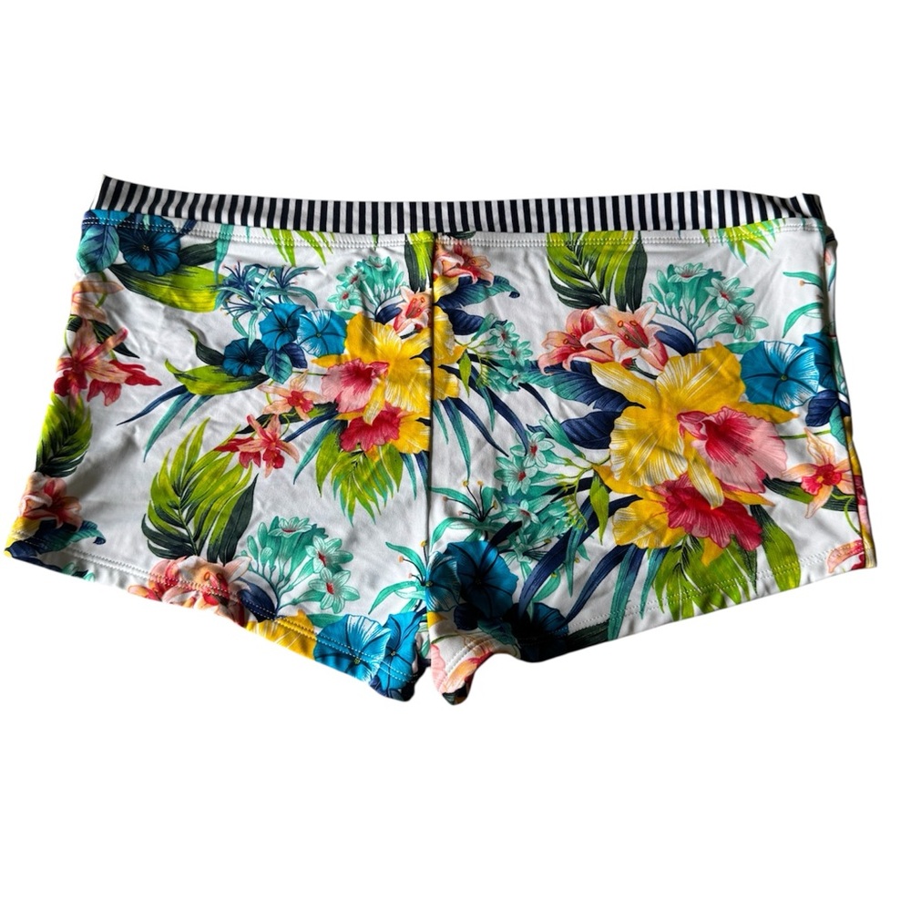 Tommy Bahama Tropical Floral High Waist Shorts - Multicolor